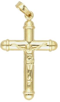 Złota zawieszka 375 krzyżyk z wizerunkiem Jezusa ZA 5545 375. Złota zawieszka krzyżyk. Złoty krzyżyk damski, męski. Zawieszka krzyżyk z wizerunkiem Jezusa. Złoty krzyżyk idealny na prezent (2).jpg